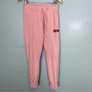 Zoe Karssen‎ Pink Atomic Joggers Sweatpants Sz S